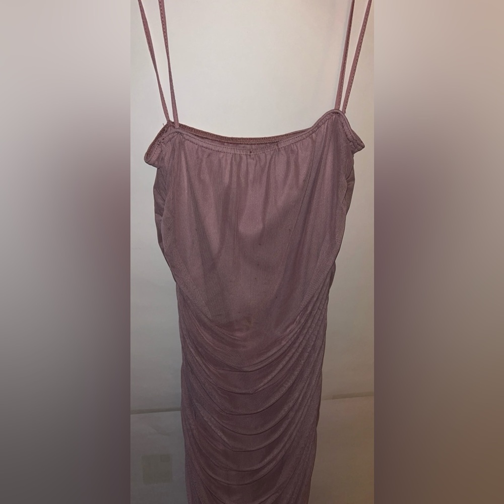 Elegant Mauve Dress